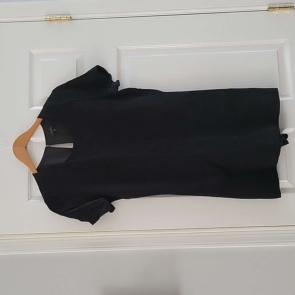 Sen black mini dress pockets Skirts Built In Size Medium Quiet Luxury Event